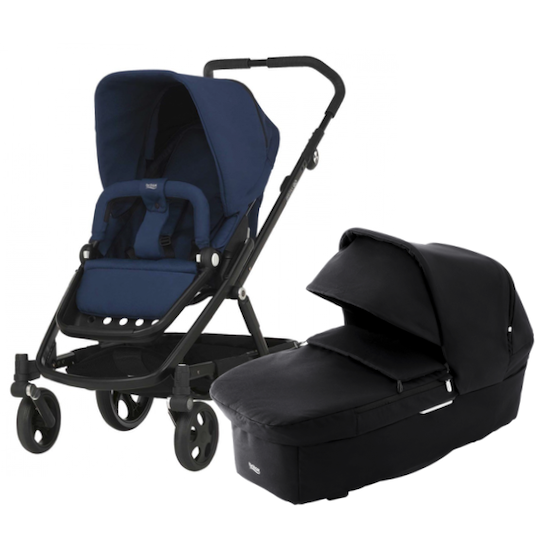 Britax GO Kombivogn Black and Navy Rudo.no